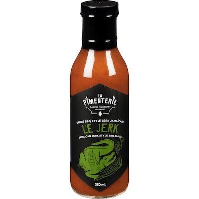 La Pimenterie Hot Sauces Le Jerk Jamaican Jerk-Style Bbq Sauce 350 ml, $3.14/100ml