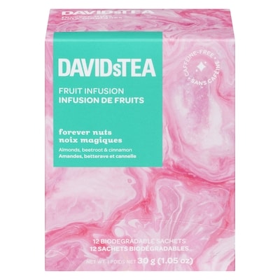 DAVIDsTEA Infusion de fruits noix magiques 30 g, 30,00 $/100g