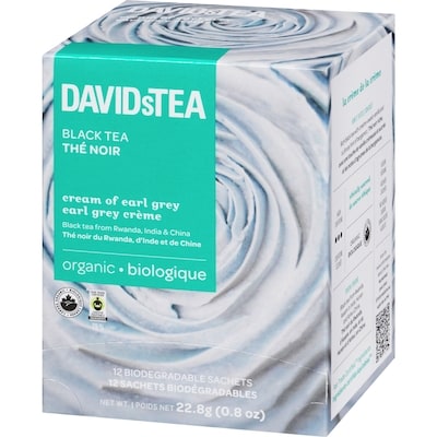 Thé noir earl grey crème biologique