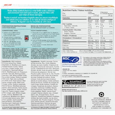 Sea Salt and Malt Vinegar Haddock Bites
