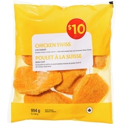 null Poulet a la Suisse non cuit 994 g, 1,01 $/100g