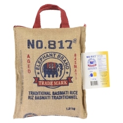 817 Elephant Basmati Rice 1.81 kg, $0.66/100g