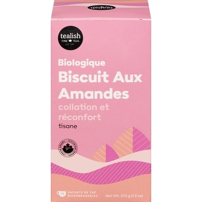 Tealish Tisane biologique biscuit aux amandes 37.5 g, 29,31 $/100g