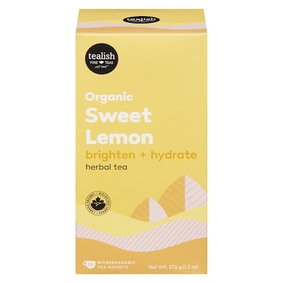 Tealish Herbal Tea Organic Sweet Lemon 37.5 g, $29.31/100g