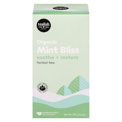 Tealish Herbal Tea Organic Mint Bliss - 37.5 g | Your Independent
