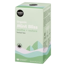 Tealish Herbal Tea Organic Mint Bliss - 37.5 g | Zehrs