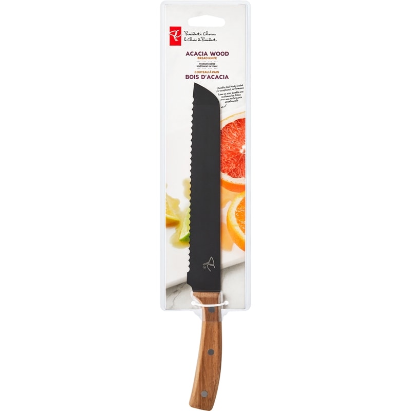 Acacia Wood Bread Knife 