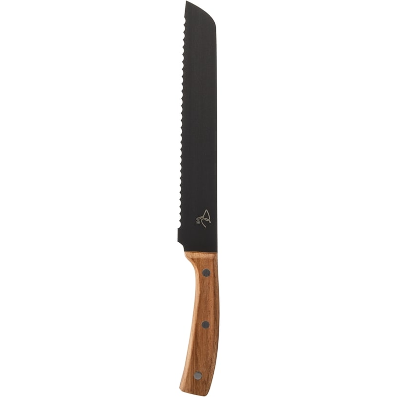 Acacia Wood Bread Knife 