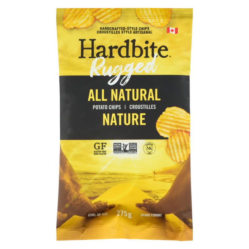 Rugged Handcrafted-Style Chips All Natural Potato Chips Level-Up Size