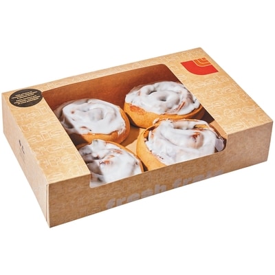 null Cinnamon Buns 4 Pack 350 g, $1.37/100g