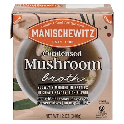 Manischewitz Condensed Mushroom Broth 340 g, $1.41/100g
