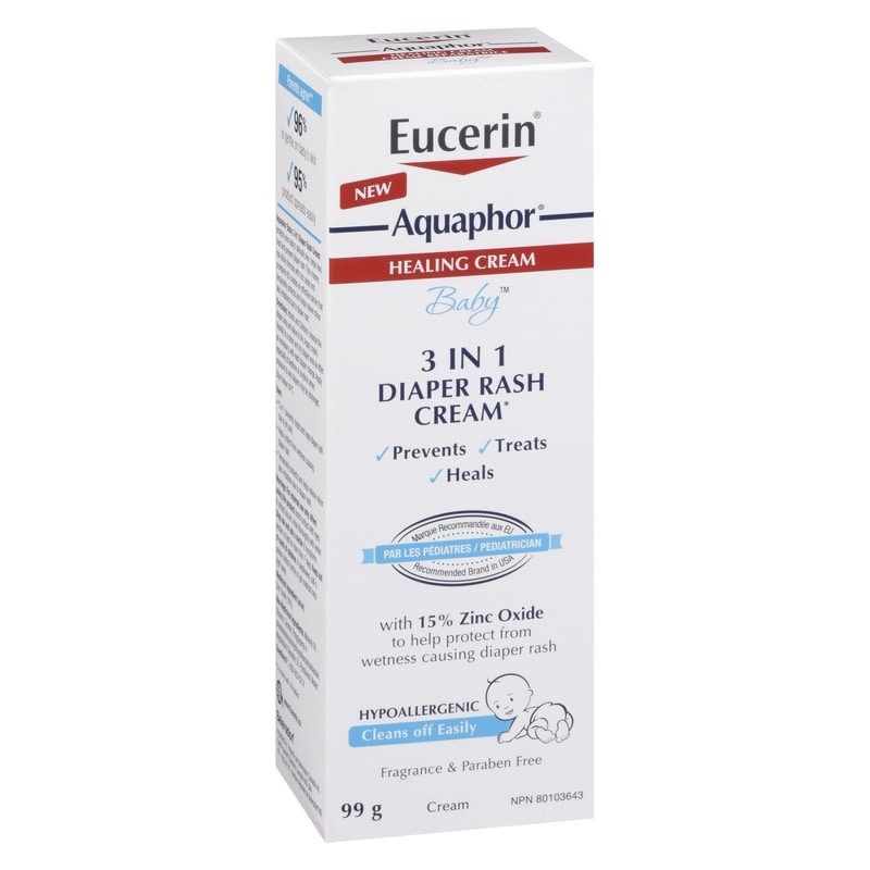 Aquaphor Baby 3 In 1 Diaper Rash Cream