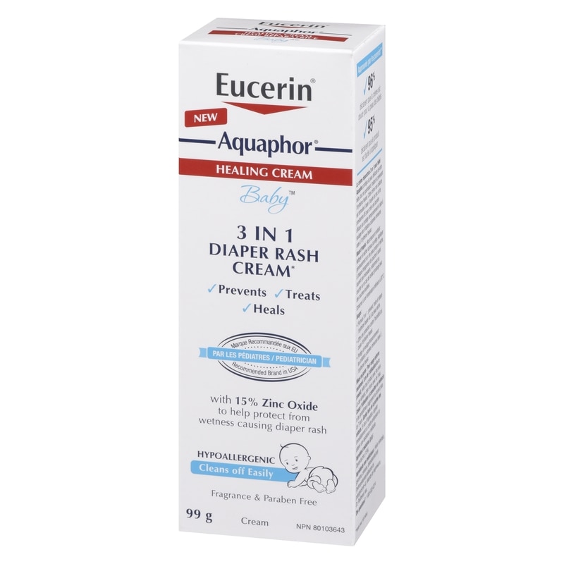 Aquaphor Baby 3 In 1 Diaper Rash Cream