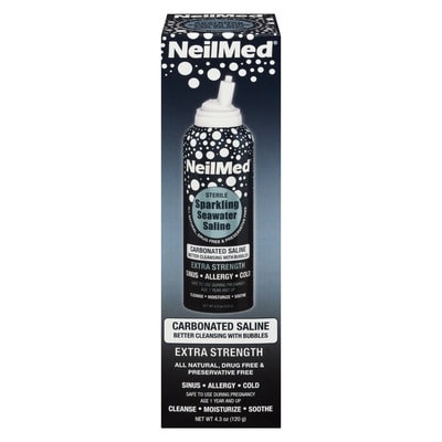 NeilMed Carbonated Saline 125 ml, $11.99/100ml
