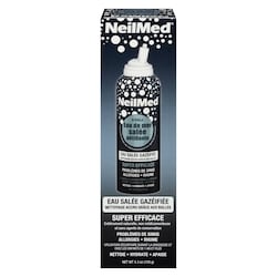 NeilMed Eau salée gazéifiée 125 ml, 11,59 $/100ml
