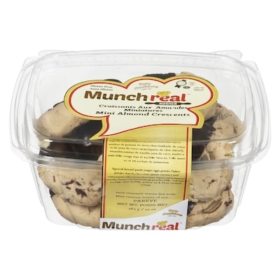 Munch Real Mini Almond Crescents 283 g, $4.94/100g