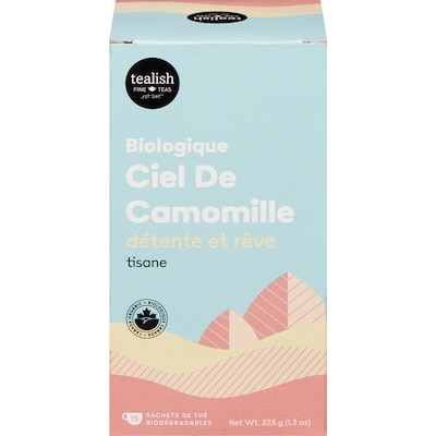 Tealish Tisane biologique ciel de camomille 37.5 g, 29,31 $/100g