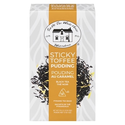 Tea at the White House Thé noir pouding au caramel 31.2 g, 35,22 $/100g