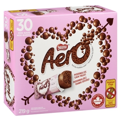 Aero Valentine's Milk Chocolates Carton 219 g, $5.48/100g