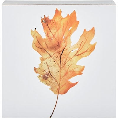 null 8-inch Fall Wall Art Décor  -  Oak Leaf A 1 ea, $6.00/1ea