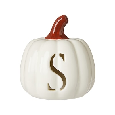 null Light Up Monogram Pumpkin - Letter S 1 ea, $5.00/1ea