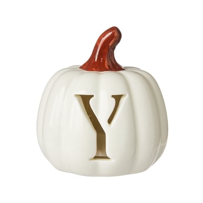 null Light Up Monogram Pumpkin - Letter Y 1 ea, $5.00/1ea