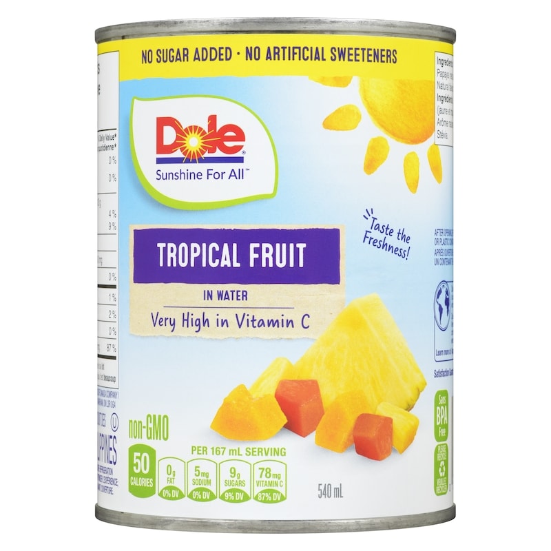 Tropical Fruit In Water