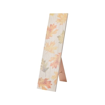 null 6.5-inchX24-inch Fall Sign Décor - Leaves  1 ea, $14.00/1ea