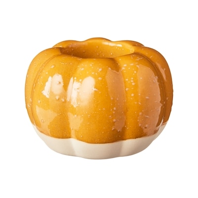 null 4-inch Harvest Pumpkin Tealight Holder - Golden 1 ea, $5.00/1ea