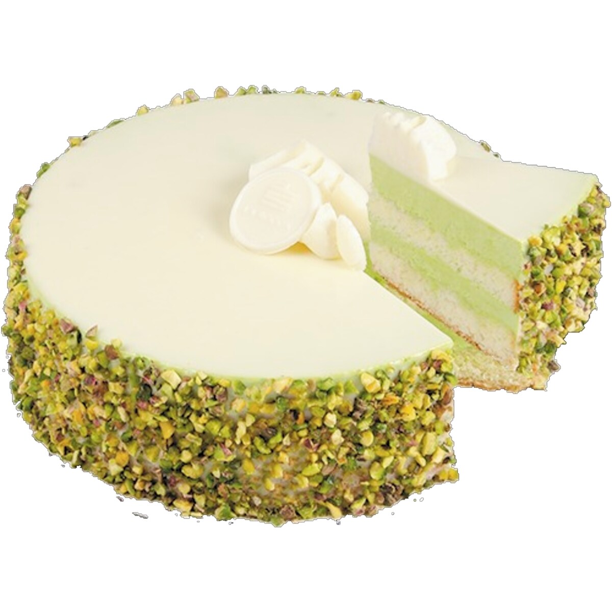 La Rocca Gâteau aux pistaches et amandes 8" (Avis minimum de 24 heures requis) 1.1 kg, 2,73 $/100g