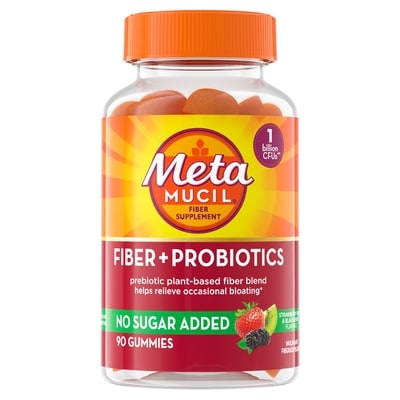 Metamucil Daily Fibre Gummies, Orange Flavour, Plant Based Fibre Supplement, 72 Count 72 ea, $0.36/1ea
