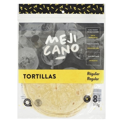 null Tortilla Regular 300 g, $1.33/100g