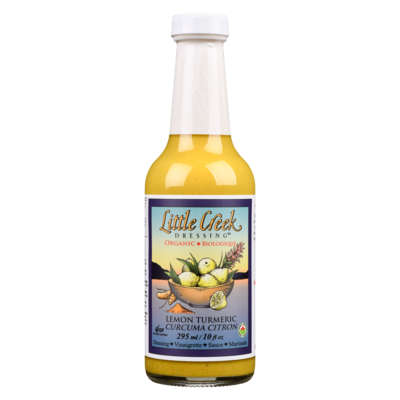 Little Creek Dressing Dressing Lemon Turmeric Organic 295 ml, $3.39/100ml