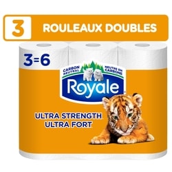 Royale Essuie-tout Ultra Fort, 3 équiv. à 6 roul., 98 feuilles par rouleau 3x98.0 ea, 4,66 $/1ch