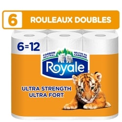 Royale Essuie-tout Ultra Fort, 6 équiv. à 12 roul., 98 feuilles par rouleau 6x98.0 ea, 0,02 $/1ch