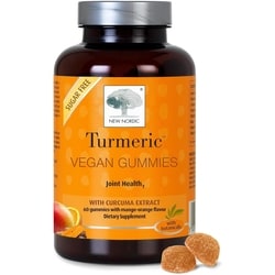 New Nordic Gummies Turmeric 60 ea, $0.32/1ea