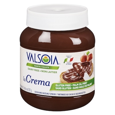 Tartinade au cacao et aux noisettes sans produits laitiers