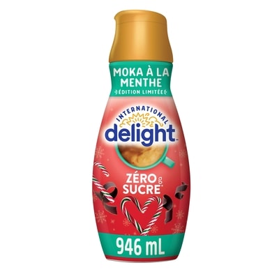 International Delight Rehausseur de café sans sucre moka à la menthe, édition limitée 946 ml, 0,74 $/100ml