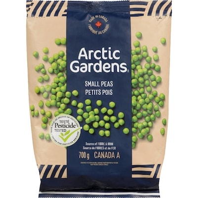 Arctic Gardens Small Peas 700 g, $0.57/100g
