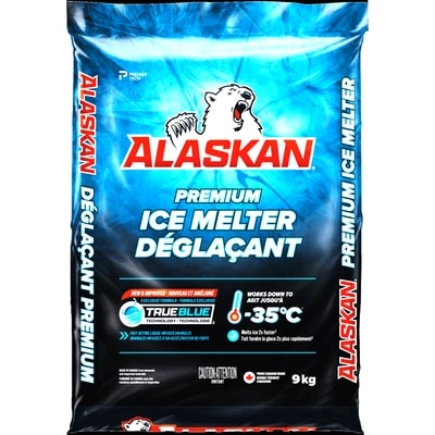 Alaskan Déglaçant sac 9000 g, 0,17 $/100g