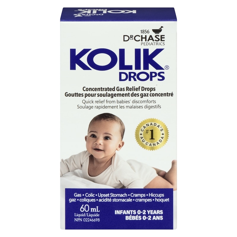 Kolik Drops Concentrated Gas Relief Drops Infants 0-2 Years