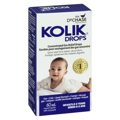 Kolik Drops Concentrated Gas Relief Drops Infants 0-2 Years
