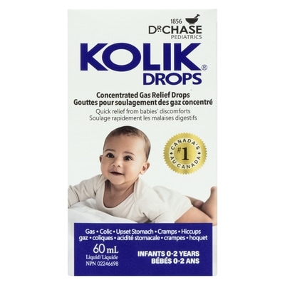 Kolik drops goutte pour soulagement des gaz concentré bébés 0-2 ans