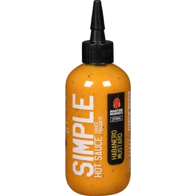 Maritime Madness Simple Hot Sauce Habanero Mustard 275 ml, $4.36/100ml