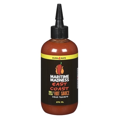 Maritime Madness Wing & Caesar Hot Sauce East Coast 275 ml, $4.36/100ml