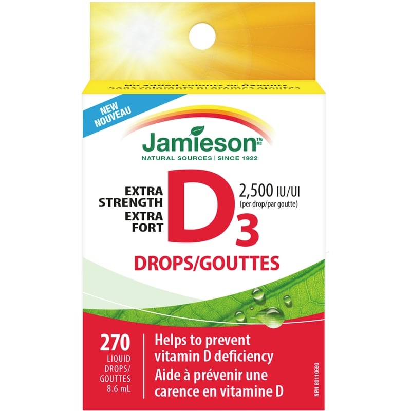 Extra Strength Vitamin D3 Drops