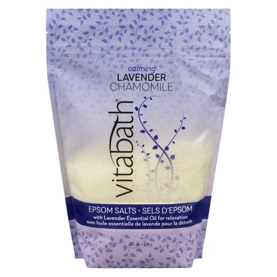 Vitabath Lavender Chamomile Calming Epsom Salts Calming 1000 g, $0.90/100g