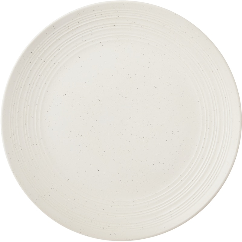 Cream Round Platter