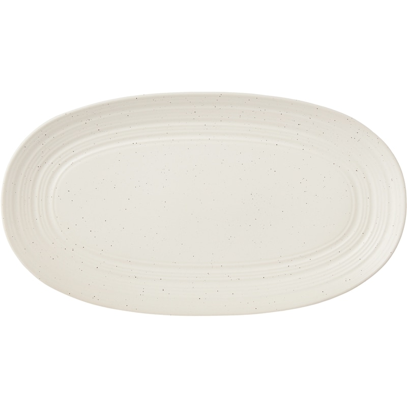 Cream Oval Platter