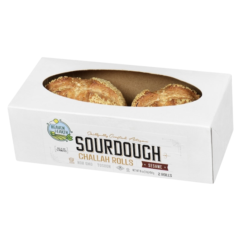 Sourdough Challah Rolls Sesame